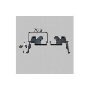 ∞[S8LC1069]トステム/LIXIL/新日軽　部材　NMメンテ フレ止め（上戸車）　セピアブラック