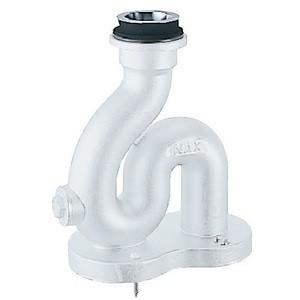 [SF-20SAF-P]INAX/LIXIL 掃除流し用排水トラップ　床排水Sトラップ　白色塗料焼付...