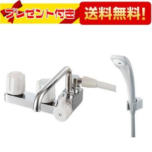 ∞[SK71041R-LH-13]三栄水栓 ツーバルブデッキシャワー混合栓(一時止水) (旧品番：SK7104R-LH-13)