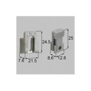 [SVTK857S01]トステム/LIXIL/新日軽　部材　網戸はずれ止め　グレー系