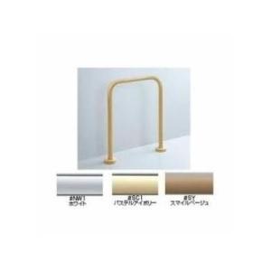 TOTO T112CP22 TOTO パブリック用手すり P型手すり（腰掛便器用）700mm