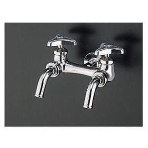 [T250SN]TOTO 水栓金具 2口ホーム水栓 壁付タイプ　納期約2週間