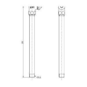 [T4BD17U]TOTO ストレート形止水栓　共用　