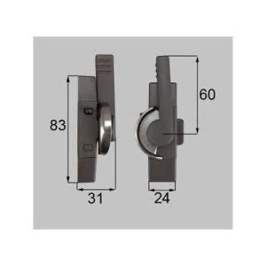 [TAKEY71R]トステム/LIXIL/新日軽　部材　クレセント　ブラウン