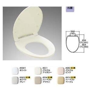 TOTO [TC290]TOTO トイレ普通便座 前丸 スタンダードタイプ レギュラー