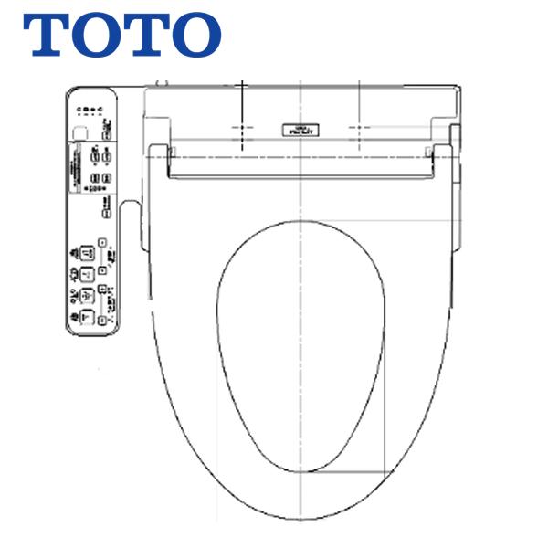 [TCF588YR]TOTO ウォシュレットP 便ふたなし 便器洗浄なし ホワイト〈TCF588Yの...