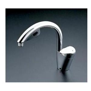 [TEK34UPASB]TOTO アクアオート自動水栓 シングルレバー混合栓 ・グースネックタイプ ...