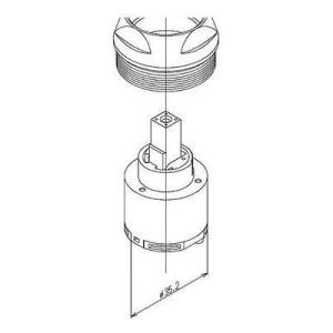 GROHE（グローエ） 46048000 パーツ シングルレバー用セラミック