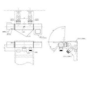 TOTO 水栓金具取り替えパーツ THC45R シャワーホース TKJ32PB型用
