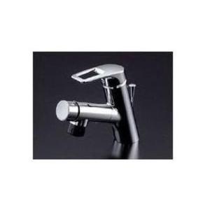 TOTO [TLN32TEFR]TOTO 洗面所用水栓 シングルレバー混合栓 ホース付き