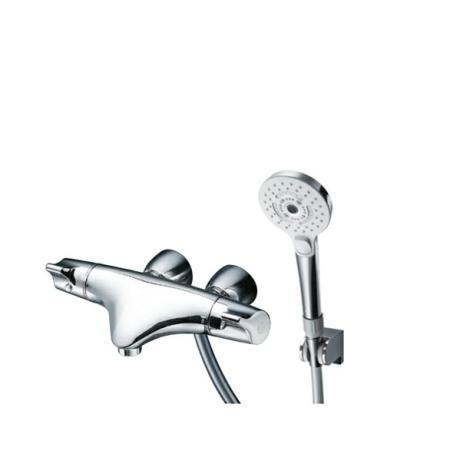 プレゼント付き[TMNW40BY7]TOTO 浴室水栓　壁付サーモスタット混合水栓