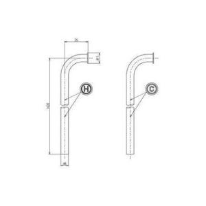 TOTO 【TN54-35】ウォシュレット分岐金具〔HG〕 : 家電と住設のイー
