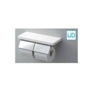 TOTO棚付二連紙巻器 YH403FW トイレットペーパーホルダー TOTO ◇品番： YH403FW / TOTO：棚付二連紙巻器 (マットタイプ
