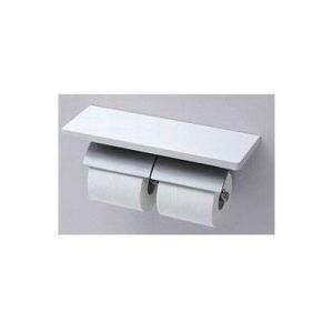 ポイント5倍 [YH63BKM]TOTO 棚付二連紙巻器　マットタイプ　芯棒可動タイプ