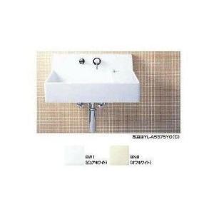 [YL-A537TB(C)]INAX/LIXIL サティス洗面器　壁付式　床給水・床排水 Sトラップ...