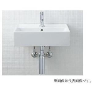 [YL-A555SYEG(C)]INAX/LIXIL サティス洗面器　壁付式シングルレバー混合水栓 ...