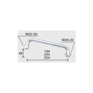 TOTO [T23AE20 C]TOTO 水栓金具 送り座付き横水栓 壁付タイプ 一般地