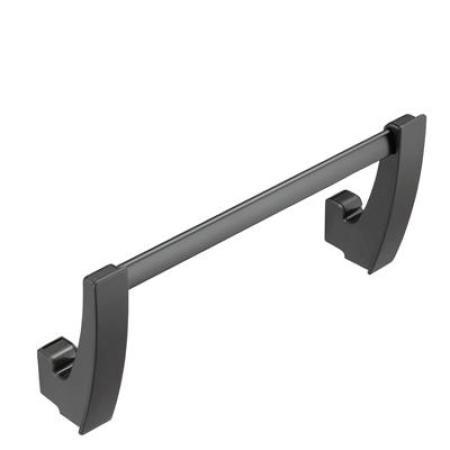 [ZKHTDB-K]クリナップ ライン取手用ブラックタオル掛け シンクキャビネット専用