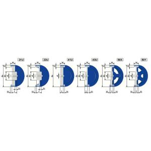 5ハンB4 NBK 鍋屋バイテック 標準Vプーリー B型 4本掛 プーリー