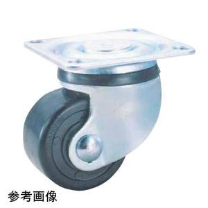 （在庫あり） ナンシン キャスター 自在 THH-50HR プレートタイプ ゴム 許容荷重80daN