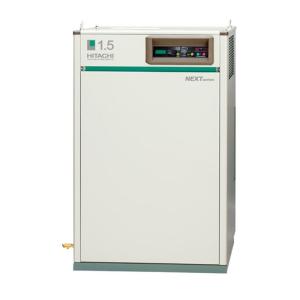 日立 コンプレッサー PO-0.75LETN 50/60Hz パッケージ オイルフリー ベビコン 無給油式 三相200V 0.75kW ドライヤー無し 電源コード付 プラグ無し