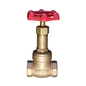 キッツ (KITZ) 黄銅製 JIS 10K ゲートバルブ L型 L-20A(3/4B) 在庫あり
