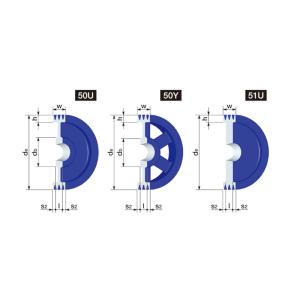 NBK 鍋屋バイテック SPプーリー SPC-215-4 SPC型 4本掛 プーリー イソメックプー...