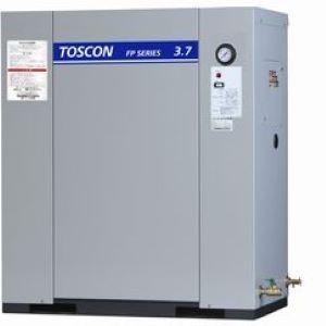 東芝 エアコンプレッサ FP85-37T 静音 パッケージ給油式低圧 圧力開閉器式 三相200V 3...