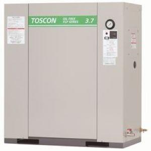 TOSHIBA（東芝） エアコンプレッサ FLP85-37T 静音 パッケージ無給油式