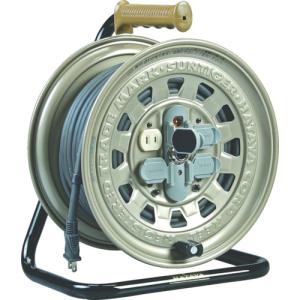 ハタヤ 三相200V型ブレーカーリール BL-332M 3.5スケア電線 30mアース 