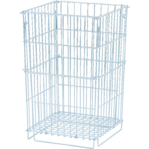 コンドル 屋外用ゴミ箱 YD-67L-IJ パークワイヤーネット(折りたたみ式) 80L 白