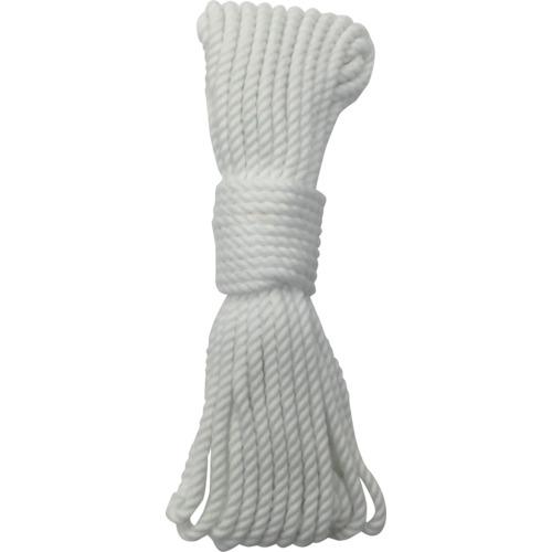 ユタカメイク ロープ A-501 ポリエステルロープ3ッ打 4mm×10m 80巻まとめ売り 【まと...