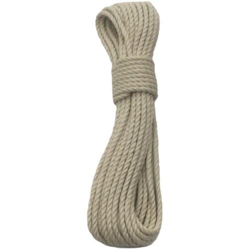 ユタカメイク ロープ A-59 綿ロープ3ツ打 4φ×10m 80巻まとめ売り 【まとめ売り商品】
