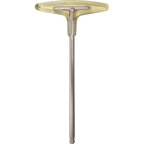 EIGHT T型 EXT-3 六角棒スパナ テーパーヘッド 樹脂ハンドル 3mm 単品 10本まとめ...