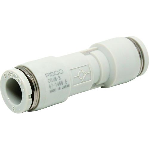 PISCO チューブフィッティング CVLU8-8 チェックバルブ ユニオンストレート低作動圧タイプ...