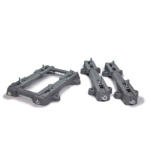 （） 鍋屋バイテック NBK モーターベース MBA-180M ベルト伝動用モーターベース