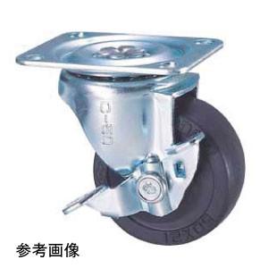 ナンシン キャスター 自在ストッパー付 STC-75GNU S-2 プレートタイプ ウレタン 許容荷...