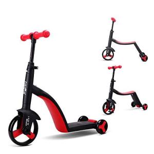 2-6歳 小学生のプレゼントに人気のキックボードはこれ キックボード 三輪 フリースタイルスクーター 自転車 子供に のキックボードの誕生日