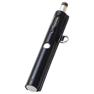 DEFF 電子たばこPloom TECH+用 パテントレザーケース WIZ JACKET for Ploom TECH+ WLC-PMP01MBK