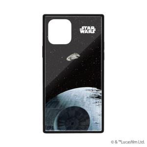 【パッケージ破損・未開封品】PGA iPhone 11 Pro ガラスハイブリッドケース STAR WARS スペース PG-DGT19A32SW