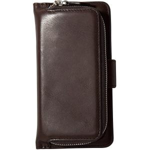 【アウトレット】オウルテック iPhone 6 Plus/6s Plus用 コインケース付 手帳型ケース 本革 カードポケット付 ブラウン OWL-CVIP6P02C-BR