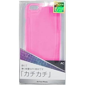 【ジャンク品】オズマ iPhone6 Plus用 PCジャケット ピンク CPC-IP06PP