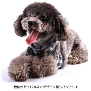 犬 猫 ハーネス リード付 ペット 服 リボン...の詳細画像3