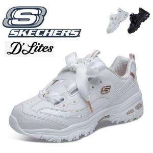 スケッチャーズ 滑りにくい靴 レディース スニーカー 婦人 靴 新作 厚底 シューズ リボン シルク パンダシューズ 女性 ジョギング 11976　11931