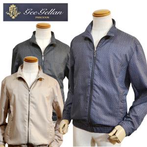 GEE GELLAN ジーゲラン GEEGELLAN 春夏 前開き ニットベスト ブルー系 