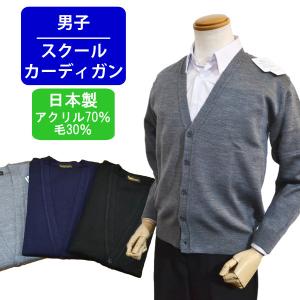 スクールカーディガン 男子 上質 ニット 制服 学生 カーディガン 日本製 ウール混 メンズ ファッショナー 家庭洗濯ok Gak 1800 ゴルフ ファッション セブンエビス 通販 Yahoo ショッピング