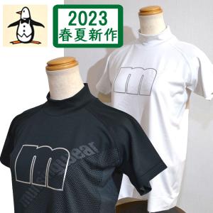 マンシングウェア レディース 春夏新作 半袖 シャツ モックネック