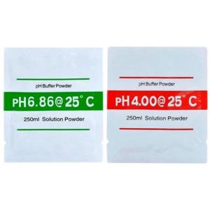 熱帯魚飼育等の水質検査 PH校正剤セット (pH6.86, pH4.00) (PH校正剤)｜sevenfox