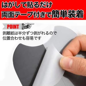 ドアノブ ドアハンドル プロテクター 2枚入り...の詳細画像2