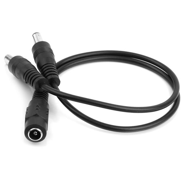 DC電源 2分岐ケーブル 外径5.5mm 内径2.1mm 防犯カメラ などに